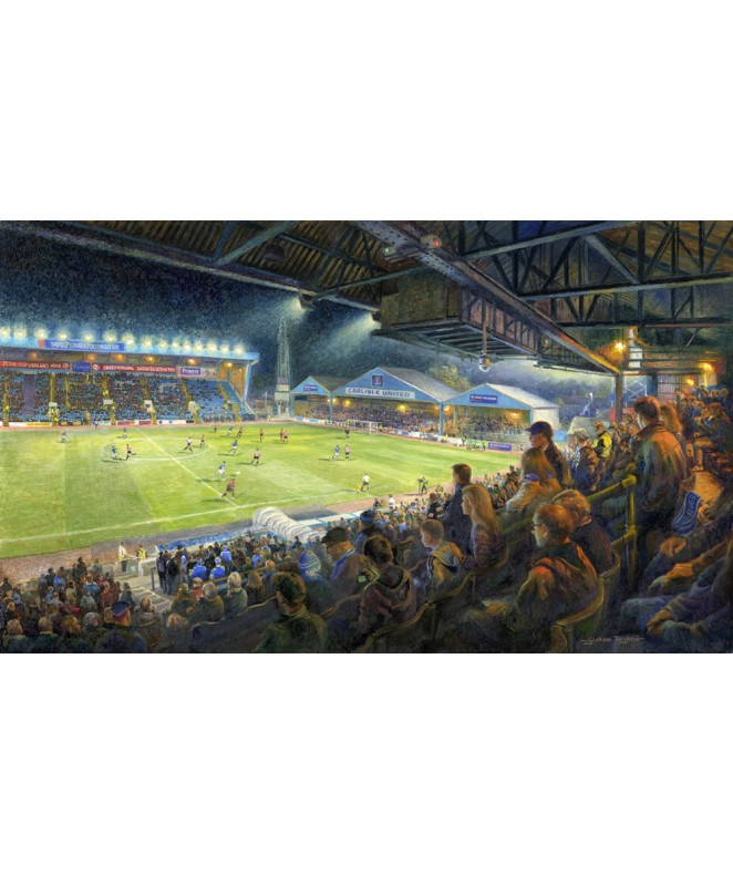 Night match at Brunton park